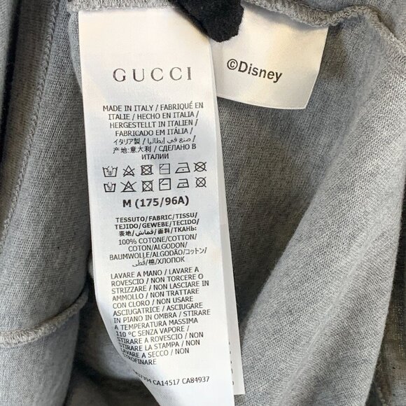 NWT Gucci X Disney Donald Duck T-Shirt Size M - Picture 12 of 13